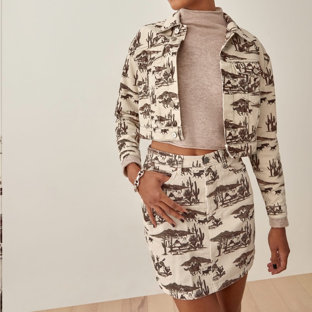 Reformation Cora Denim Jacket